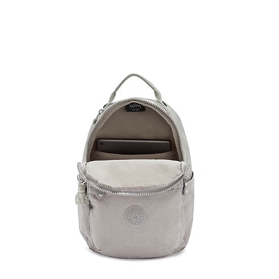 Sacs À Dos Kipling Seoul Small Tablet Grise | FR 1597DF